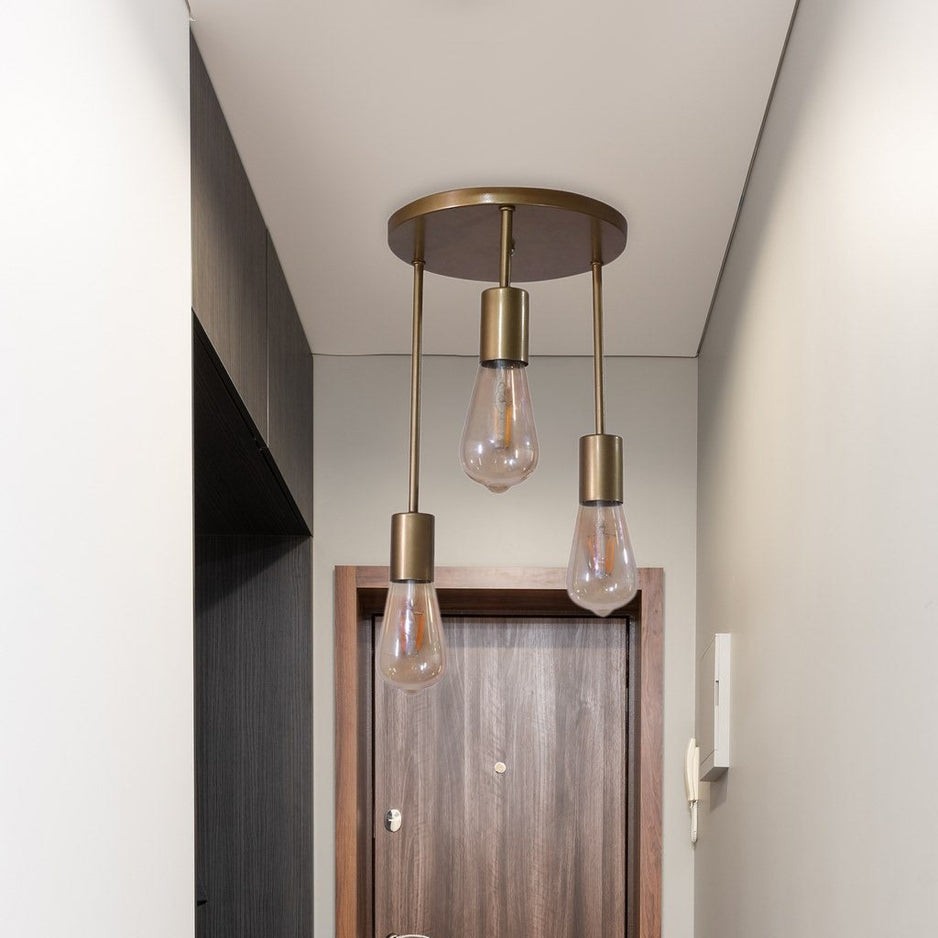 Light250 - نجفة سقف معدن 35*20*35 سم