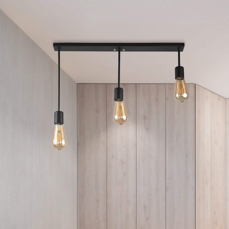 Light214 - نجفة سقف معدن 35*50*35 سم