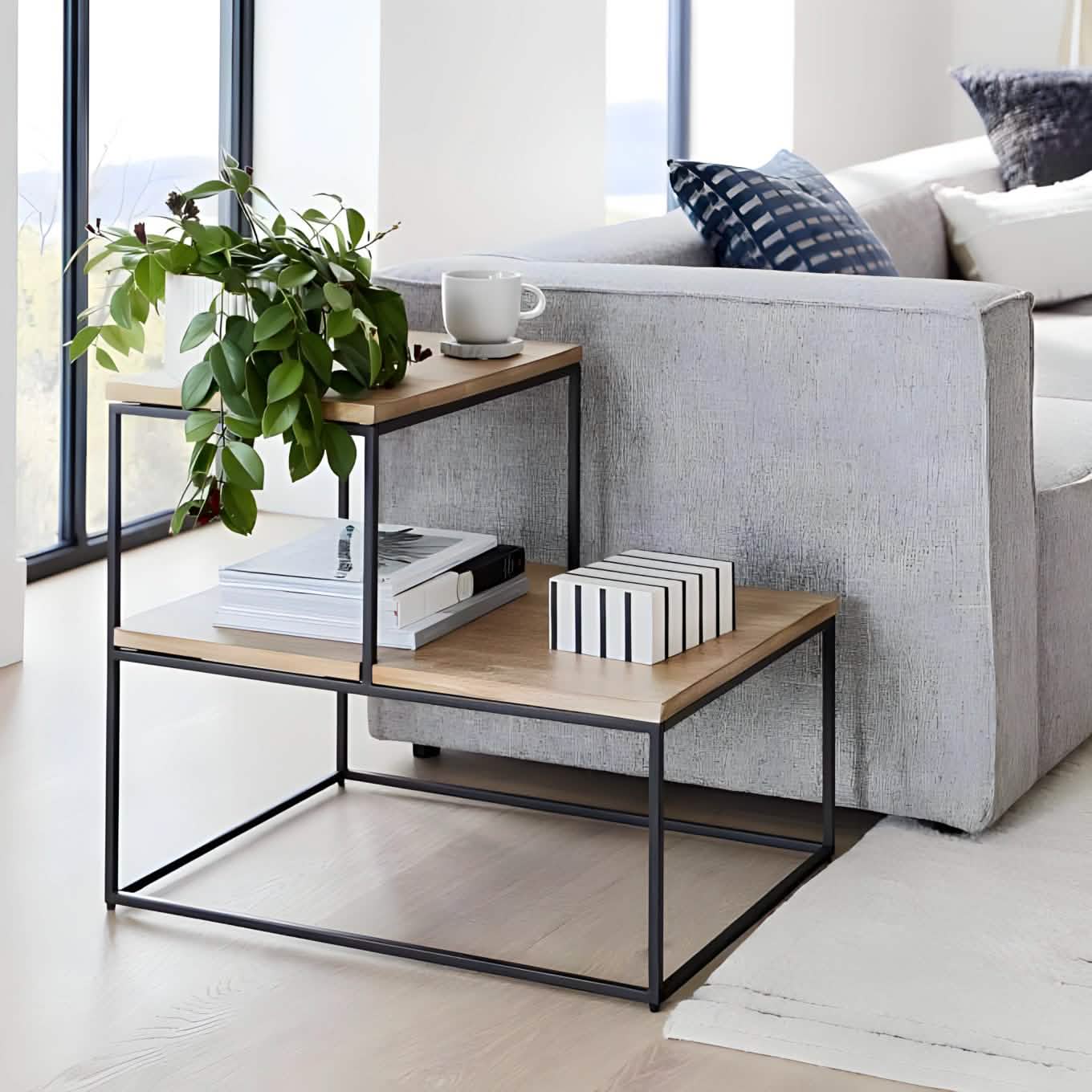 Sta206 - ترابيزة جانبية ام دي اف